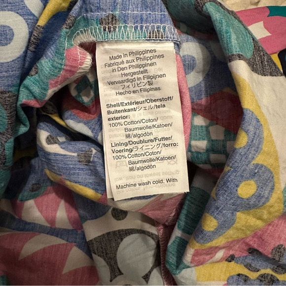 J CREW TALITHA RATTI APRON KALEIDOSCOPE FLORAL POPLIN TIERS MAXI DRESS size 6 - Picture 12 of 13